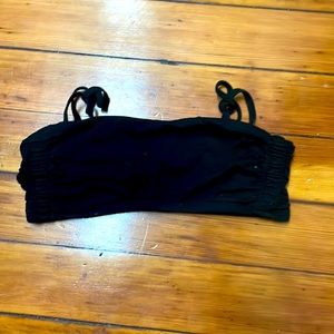 Tna, black, crop top/bralette